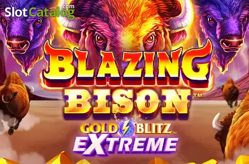 Blazing Bison: Gold Blitz Extreme Λογότυπο Blazing Bison: Gold Blitz Extreme Λογότυπο