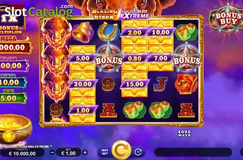 Οθόνη2. Blazing Bison: Gold Blitz Extreme Κουλοχέρης