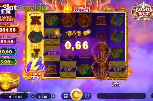 Οθόνη4. Blazing Bison: Gold Blitz Extreme Κουλοχέρης