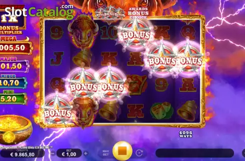 Οθόνη7. Blazing Bison: Gold Blitz Extreme Κουλοχέρης