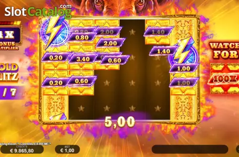 Οθόνη9. Blazing Bison: Gold Blitz Extreme Κουλοχέρης
