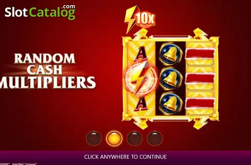 Οθόνη2. Gold Blitz Fortunes Κουλοχέρης