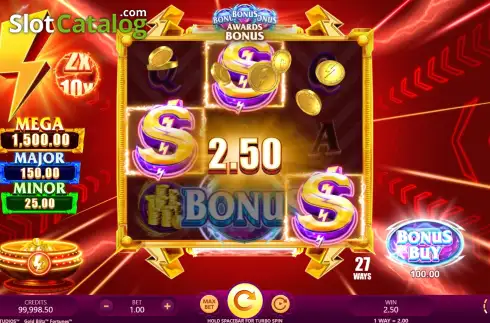 Οθόνη4. Gold Blitz Fortunes Κουλοχέρης