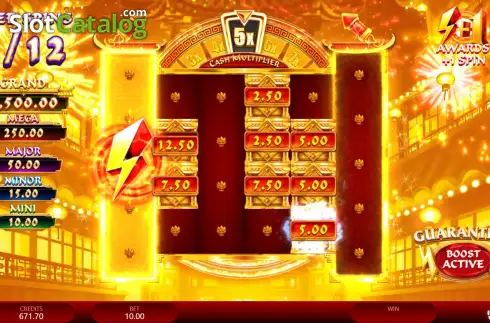 Οθόνη9. Fu Wǔ Shī Gold Blitz Ultimate Κουλοχέρης