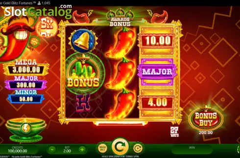 Οθόνη2. Picante Gold Blitz Fortunes Κουλοχέρης