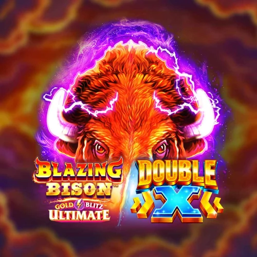 Blazing Bison Gold Blitz Ultimate DOUBLE X Λογότυπο
