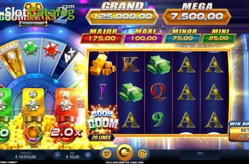 Οθόνη2. 333 Boom Banks 2 POWER COMBO Κουλοχέρης 