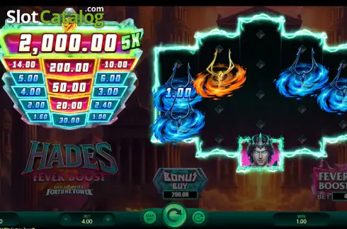 Οθόνη3. Hades Fever Boost Gold Blitz Fortune Tower Κουλοχέρης