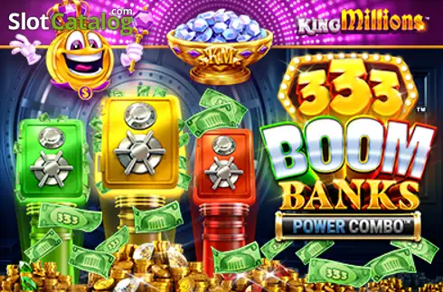333 Boom Banks Power Combo King Millions Λογότυπο 333 Boom Banks Power Combo King Millions Λογότυπο