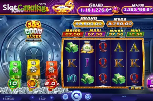 Οθόνη2. 333 Boom Banks Power Combo King Millions Κουλοχέρης