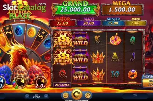 Οθόνη2. 333 Phoenix Blaze Power Combo Κουλοχέρης