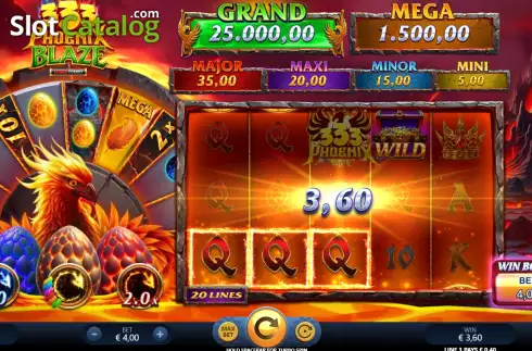 Οθόνη3. 333 Phoenix Blaze Power Combo Κουλοχέρης