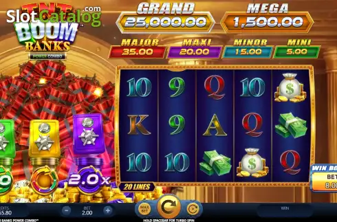Οθόνη2. TNT Boom Banks Power Combo Κουλοχέρης