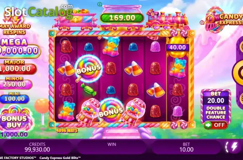 Οθόνη2. Candy Express Gold Blitz Κουλοχέρης 