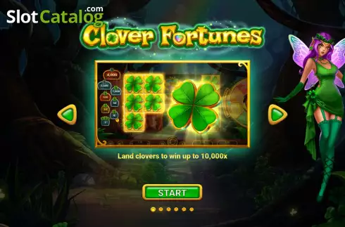 Οθόνη2. Clover Fortunes Κουλοχέρης