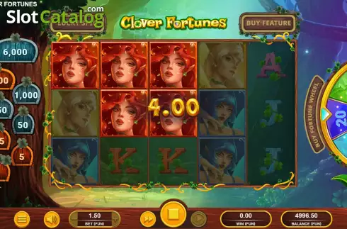 Οθόνη4. Clover Fortunes Κουλοχέρης