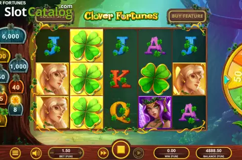 Οθόνη6. Clover Fortunes Κουλοχέρης