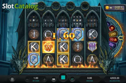 Οθόνη7. Temple of Fury Dream Drop Κουλοχέρης 