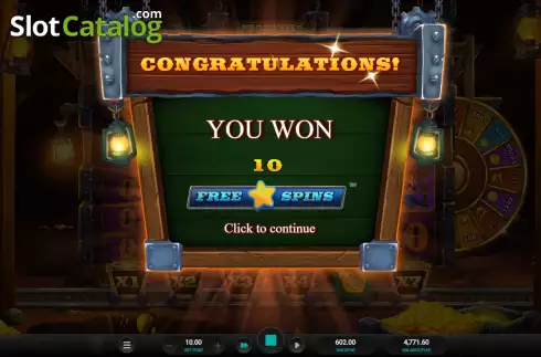 Οθόνη8. Gold Rush Frenzy Megaways Κουλοχέρης