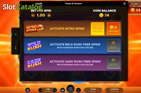 Οθόνη8. Cosmic Rush Κουλοχέρης