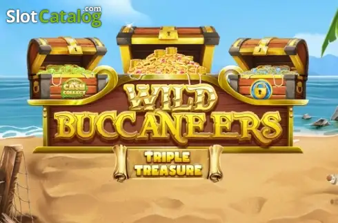 Wild Buccaneers Triple Treasure Λογότυπο Wild Buccaneers Triple Treasure Λογότυπο