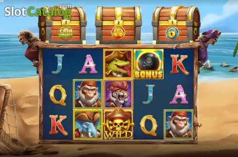 Οθόνη2. Wild Buccaneers Triple Treasure Κουλοχέρης