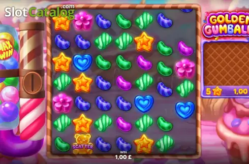 Οθόνη3. Golden Gumballs Κουλοχέρης