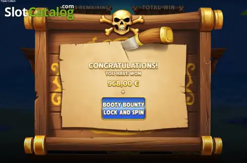 Οθόνη3. Captain Swashbuckle: Triple Collect Κουλοχέρης 