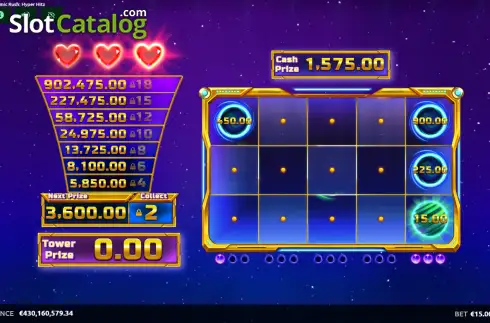 Οθόνη3. Cosmic Rush Hyper Hitz Κουλοχέρης