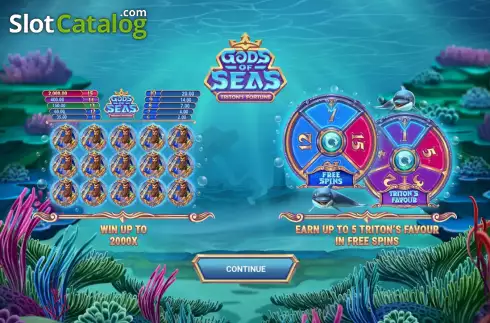 Οθόνη2. Gods of Seas Triton's Fortune Κουλοχέρης