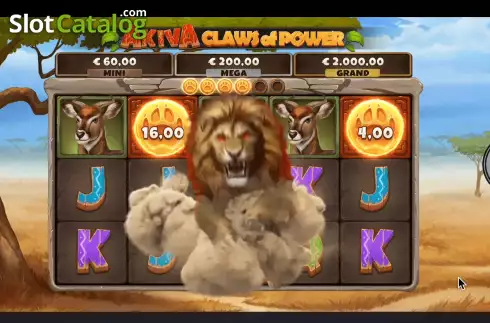 Οθόνη4. Akiva: Claws of Power Κουλοχέρης