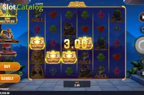 Οθόνη9. 3 Tiny Gods Bonanza Κουλοχέρης
