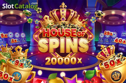House of Spins Λογότυπο House of Spins Λογότυπο