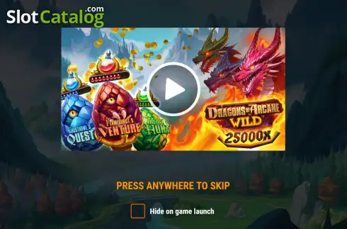 Οθόνη2. Dragons of Arcane Wild Κουλοχέρης 