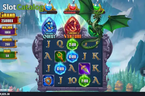 Οθόνη8. Dragons of Arcane Wild Κουλοχέρης 