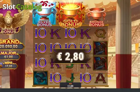 Οθόνη3. Rome Fight For Gold Eternal Empire Κουλοχέρης