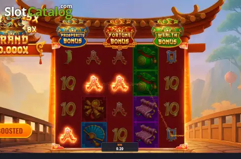 Οθόνη3. Baozang the Legend of 3 Coins Κουλοχέρης 