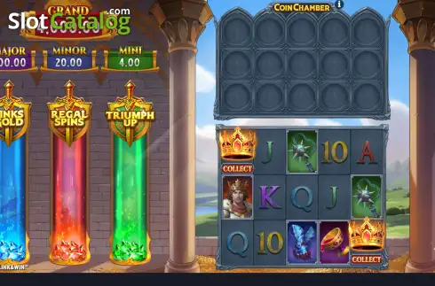 Οθόνη2. Arthur Kingdom of Spins Link&Win Κουλοχέρης