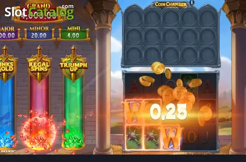 Οθόνη3. Arthur Kingdom of Spins Link&Win Κουλοχέρης