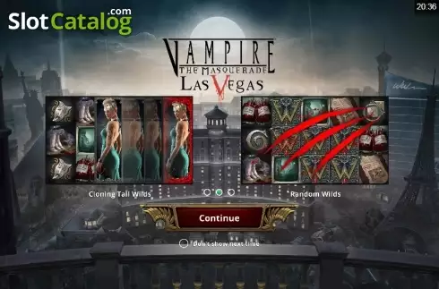 Οθόνη3. Vampire: The Masquerade – Las Vegas Κουλοχέρης