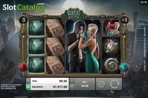 Οθόνη9. Vampire: The Masquerade – Las Vegas Κουλοχέρης