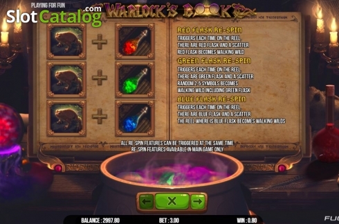 Οθόνη9. Warlock's Book Κουλοχέρης
