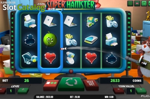 Οθόνη4. Super Hamster Κουλοχέρης
