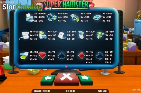 Οθόνη6. Super Hamster Κουλοχέρης