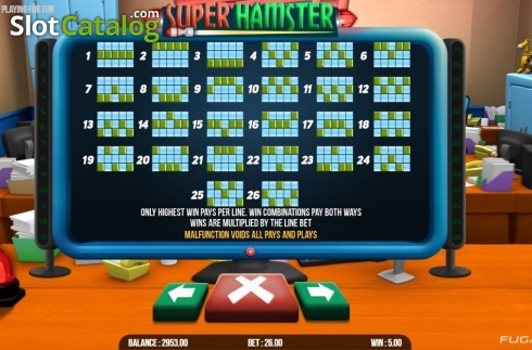 Οθόνη7. Super Hamster Κουλοχέρης