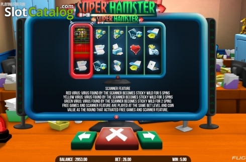 Οθόνη9. Super Hamster Κουλοχέρης