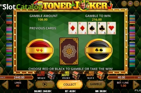Οθόνη4. Stoned Joker 40 Κουλοχέρης