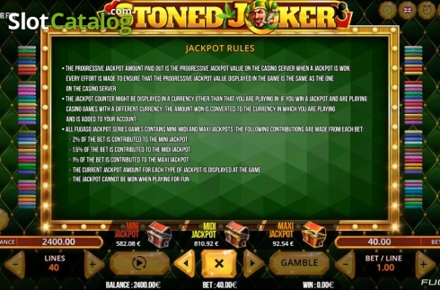 Οθόνη9. Stoned Joker 40 Κουλοχέρης