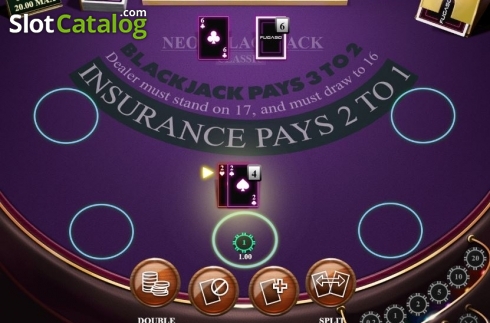 Οθόνη4. Neon Blackjack Classic Κουλοχέρης