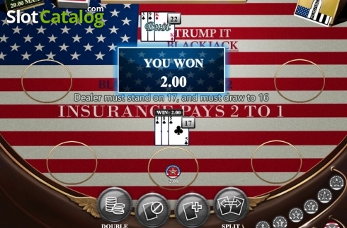 Οθόνη5. Trump It Blackjack Classic Κουλοχέρης